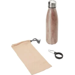 Conservation Alimentaire<Gifi Bouteille isotherme inox avec housse et mousqueton 480 ml
