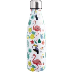 Conservation Alimentaire<Gifi Bouteille isotherme inox imprimé tropical 500 ml