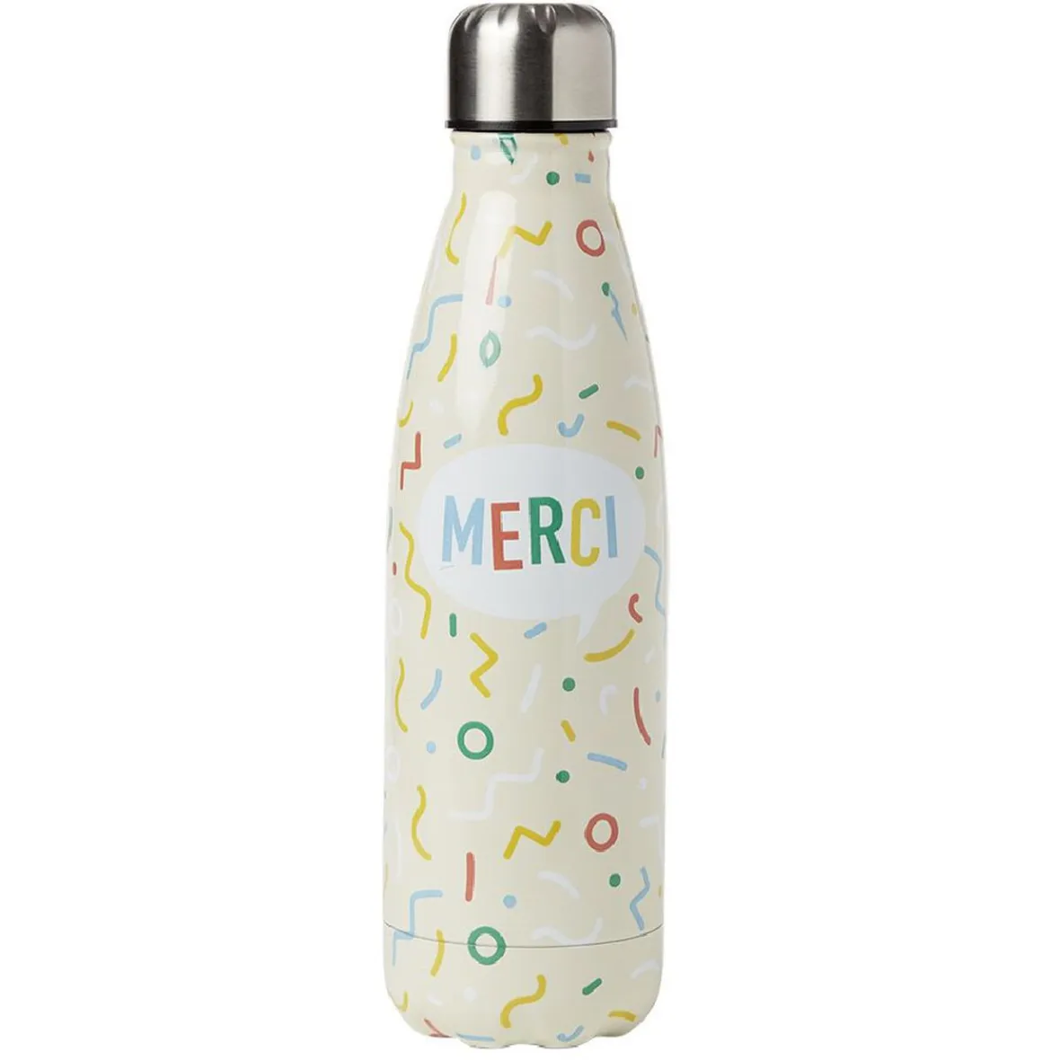 Conservation Alimentaire<Gifi Bouteille isotherme inscription Merci