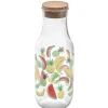 Gifi Bouteille plastique design fruits exotiques| Vaisselle Et Accessoires De Table