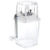 Gifi Broyeur à glaçon glace pilée acier inoxydable 15,5x11,5xH23,8cm| Vaisselle Et Accessoires De Table