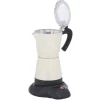 Petit Électroménager<Gifi Cafetière italienne électrique Homday rétro beige