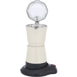 Petit Électroménager<Gifi Cafetière italienne électrique Homday rétro beige