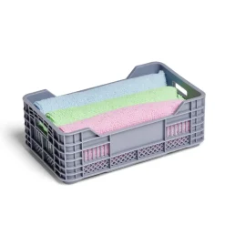 Rangement De Cuisine<Gifi Cagette polypropylène bleue L17x10xH6cm