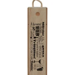 Vaisselle Et Accessoires De Table<Gifi Caisse en bois pour bouteille de vin design naturel