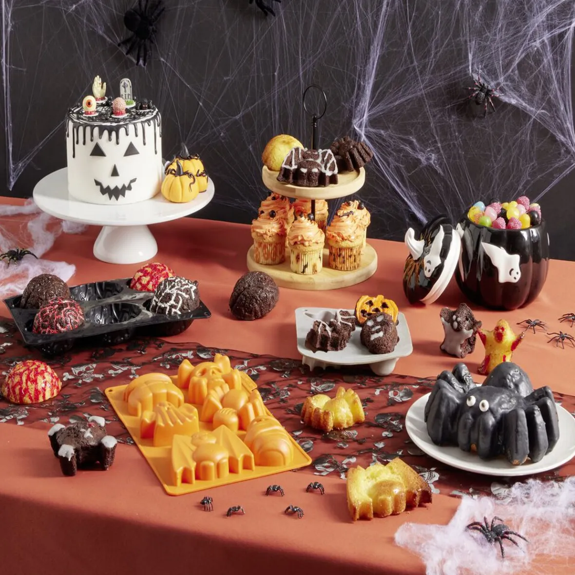 Cuisson<Gifi Caissette à muffin décor Halloween x150