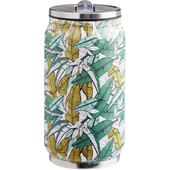 Conservation Alimentaire<Gifi Canette isotherme inox imprimé tropical 260 ml