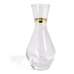 Vaisselle Et Accessoires De Table<Gifi Carafe en verre goulot liseré doré 1,3L