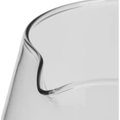 Gifi Carafe en verre transparent en forme de verre| Vaisselle Et Accessoires De Table