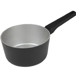 Petit Électroménager<Gifi Casserole 18 cm aluminium gris anthracite finition argenté