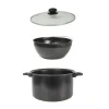 Petit Électroménager<Gifi Casserole / passoire 2 en 1