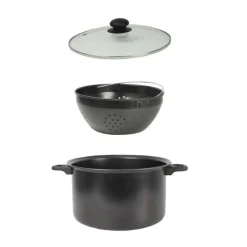 Petit Électroménager<Gifi Casserole / passoire 2 en 1