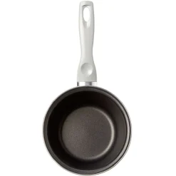 Cuisson<Gifi Casserole acier émaillé noir et blanc Ø 16 cm
