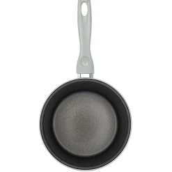 Cuisson<Gifi Casserole acier émaillé noir et blanc Ø 20 cm