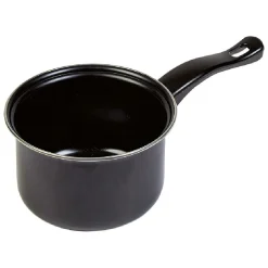 Cuisson<Gifi Casserole acier noir - Lot de 3 - Tous feux sauf induction