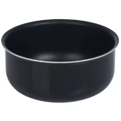 Cuisson<Gifi Casserole aluminium noir x3 avec poignée amovible x1