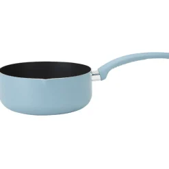 Cuisson<Gifi Casserole aluminium noire et bleu