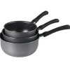 Cuisson<Gifi Casserole aluminium x3