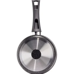 Cuisson<Gifi Casserole effet pierre antiadhérente noir Ø16xH7,5cm
