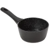 Cuisson<Gifi casserole en aluminium effet pierre Ø16 cm