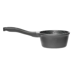 Cuisson<Gifi Casserole en fonte aluminium effet pierre 16 cm