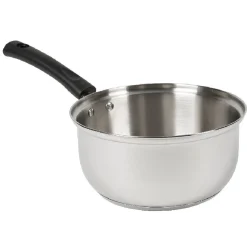 Cuisson<Gifi Casserole inox avec poignée bakélite noir ø 20 cm