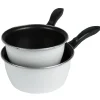 Cuisson<Gifi Casserole revêtement antiadhésif x2