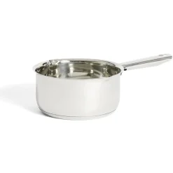 Cuisson<Gifi Casserole tous feux dont induction inox gris Ø18cm