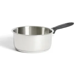 Cuisson<Gifi Casserole tous feux dont induction inox gris Ø21,5cm