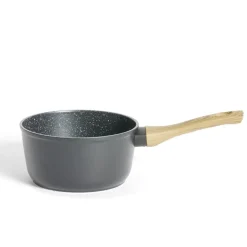 Cuisson<Gifi Casserole tous feux dont induction aluminium noir Ø18cm