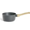 Cuisson<Gifi Casserole tous feux dont tous feux dont induction aluminium noir 33x16x8cm