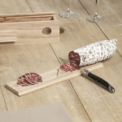 Préparation Culinaire<Gifi Cave à saucisson bois et couteau