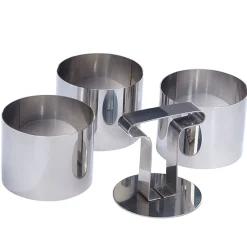 Cuisson<Gifi Cercle de présentation X3 et poussoir