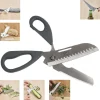 Préparation Culinaire<Gifi Ciseau santoku multifonctions avec étui de protection