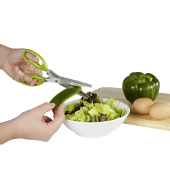 Préparation Culinaire<Gifi Ciseaux à herbes fraîches 5 lames tranchantes et peigne de nettoyage