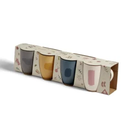 Gifi Coffret 4 mug faïence 35cl| Vaisselle Et Accessoires De Table