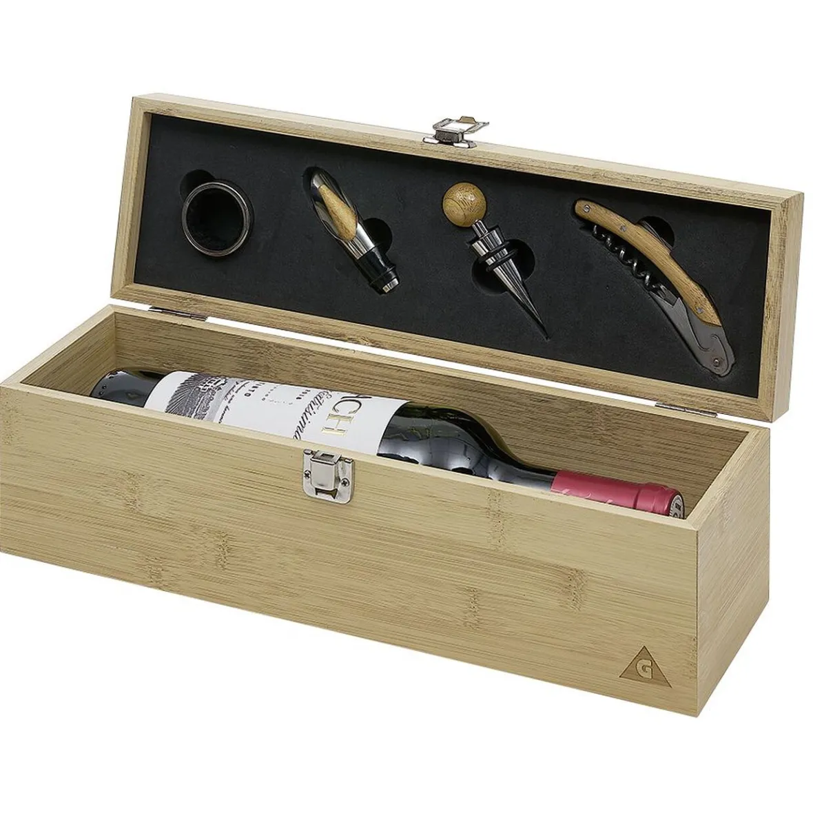 Gifi Coffret cadeau pour bouteille de vin| Vaisselle Et Accessoires De Table