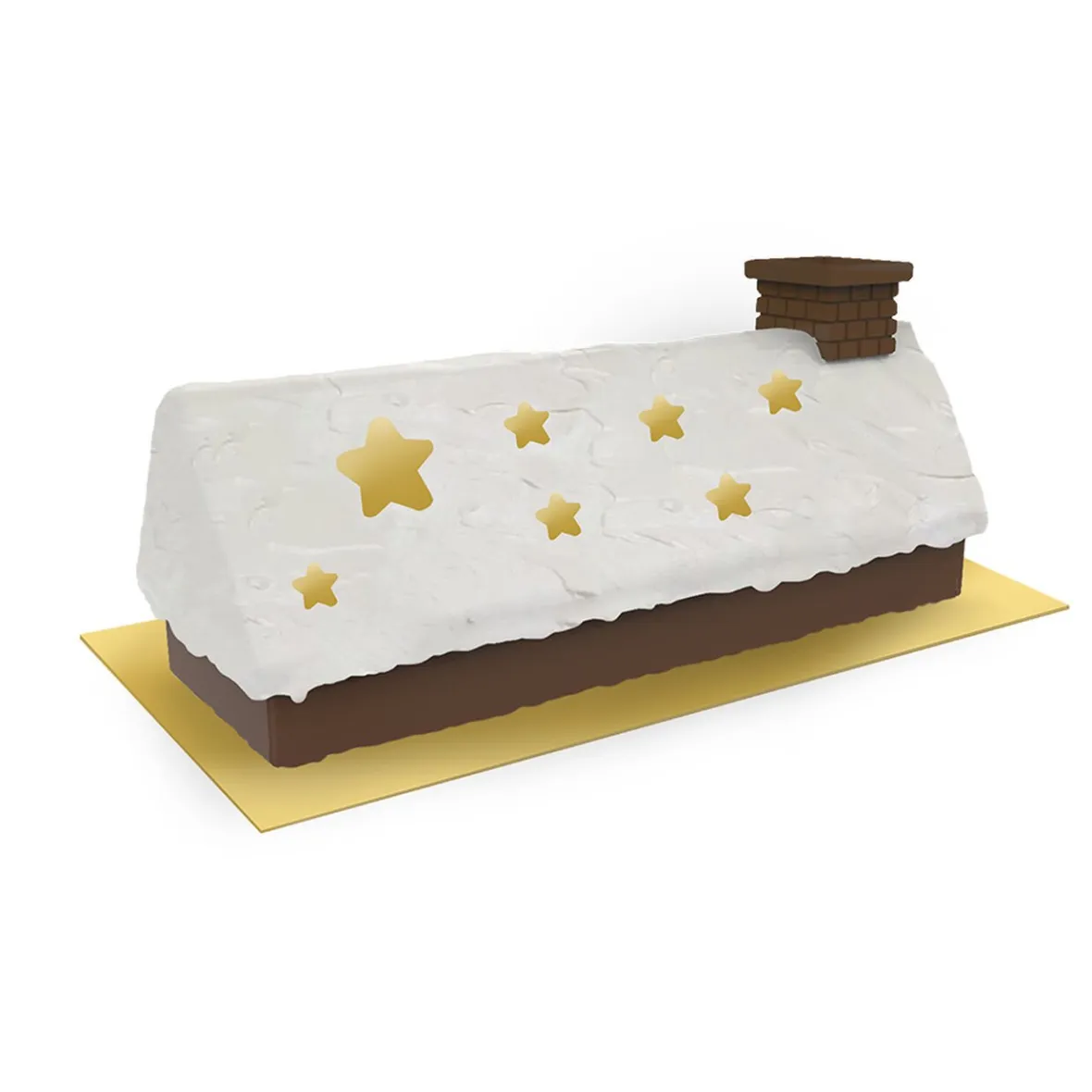 Cuisson<Gifi Coffret création de bûche de Noël chaumière