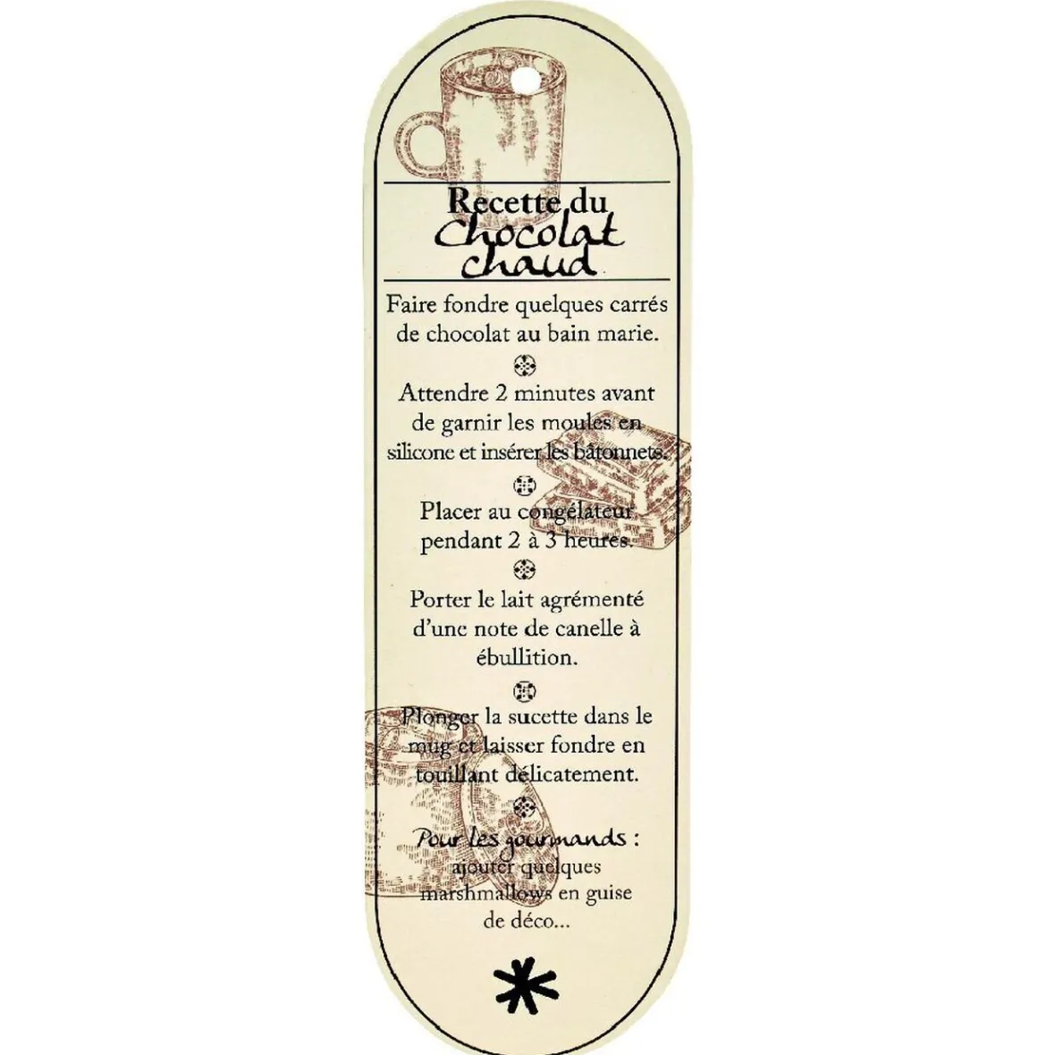 Gifi Coffret "Fan de chocolat chaud" 5 pièces| Vaisselle Et Accessoires De Table