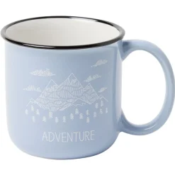 Gifi Coffret mug Barista + 2 pochoirs et shaker à chocolat| Vaisselle Et Accessoires De Table