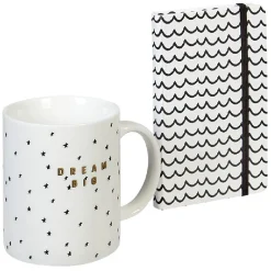 Gifi Coffret Mug 30cl et carnet| Vaisselle Et Accessoires De Table