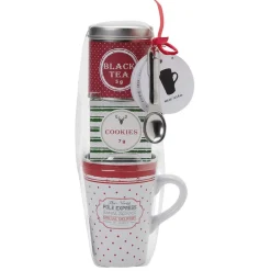Gifi Coffret mug XXL avec boisson et biscuits Noël Traditionnel| Vaisselle Et Accessoires De Table