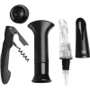 Gifi Coffret oenologie 4 pièces| Vaisselle Et Accessoires De Table