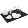 Gifi Coffret petit déjeuner en céramique| Vaisselle Et Accessoires De Table