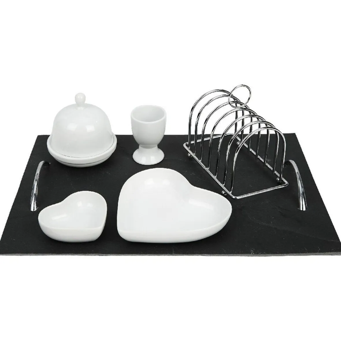 Gifi Coffret petit déjeuner en céramique| Vaisselle Et Accessoires De Table