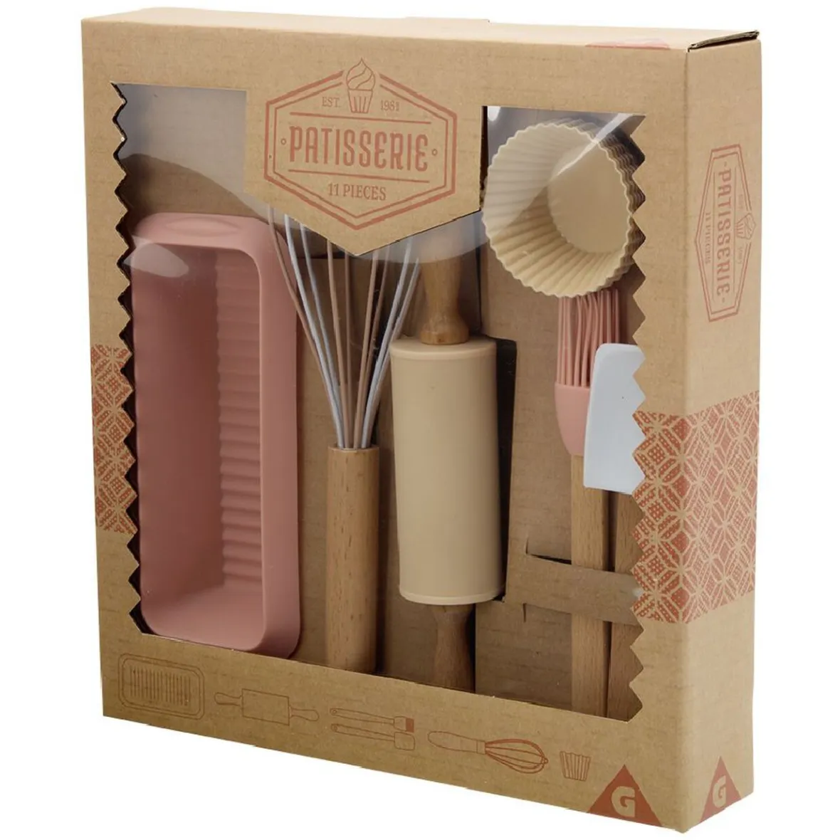 Préparation Culinaire<Gifi Coffret pâtisserie en bois pour enfant