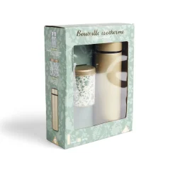 Conservation Alimentaire<Gifi Coffret thé avec bouteille isotherme infuseur et boîte à thé