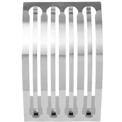 Rangement De Cuisine<Gifi Colonne porte capsule à café gris