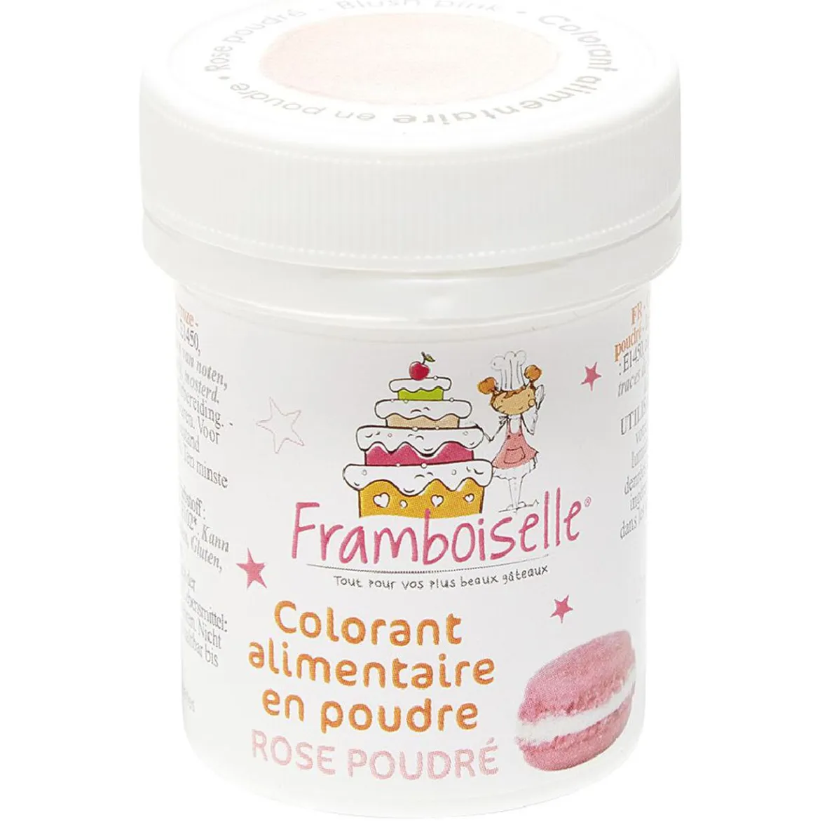 Préparation Culinaire<Gifi Colorant alimentaire rose en poudre Framboiselle