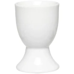 Gifi Coquetier en porcelaine blanc| Vaisselle Et Accessoires De Table